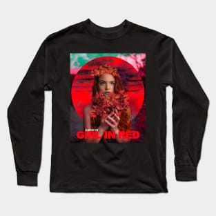 Girl in Red Long Sleeve T-Shirt